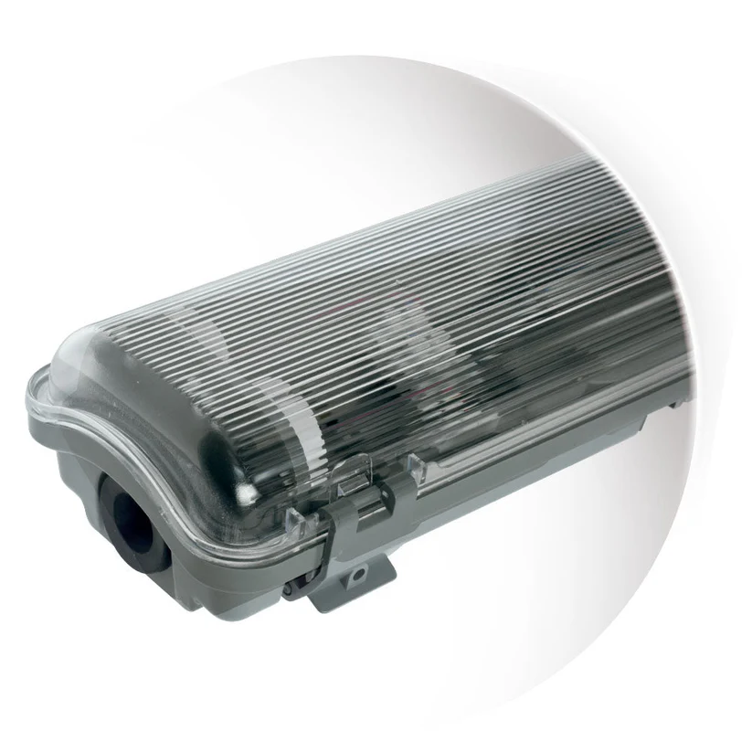 EQUIPO ESTANCO 2X20W PARA TUBO LED Equipo Estanco para Tubo LED 2x20W IP65 - Imagen 1